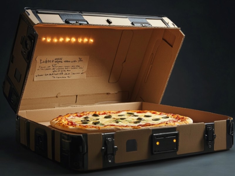 10 Pizzaboten mit Humor