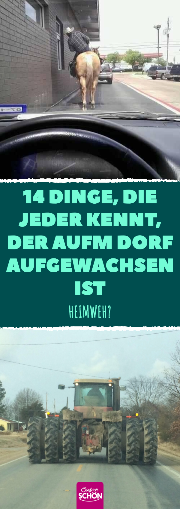 14 Dinge, die jeder kennt, der aufm Dorf aufgewachsen ist