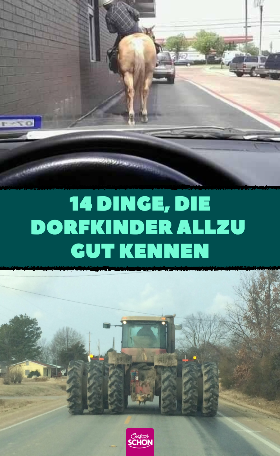 14 Dinge, die jeder kennt, der aufm Dorf aufgewachsen ist