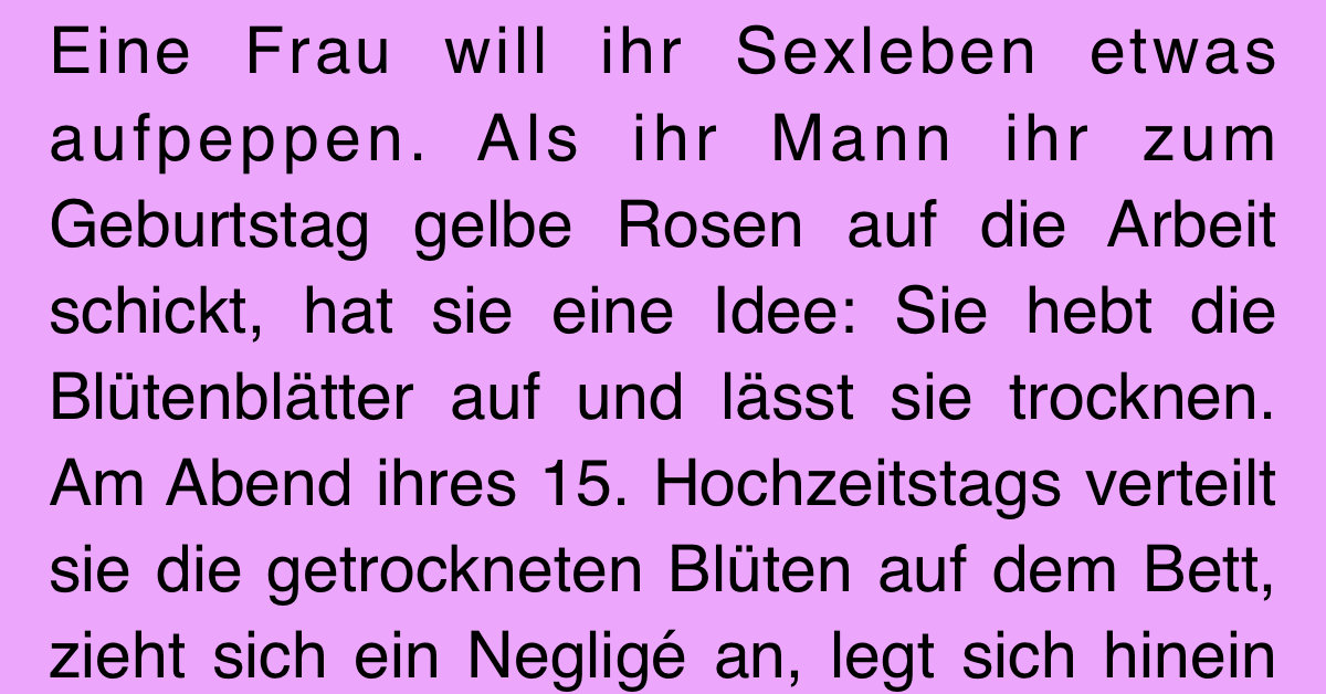 Witz Des Tages: Die 10 Besten Ehe-Witze - Einfach Schön