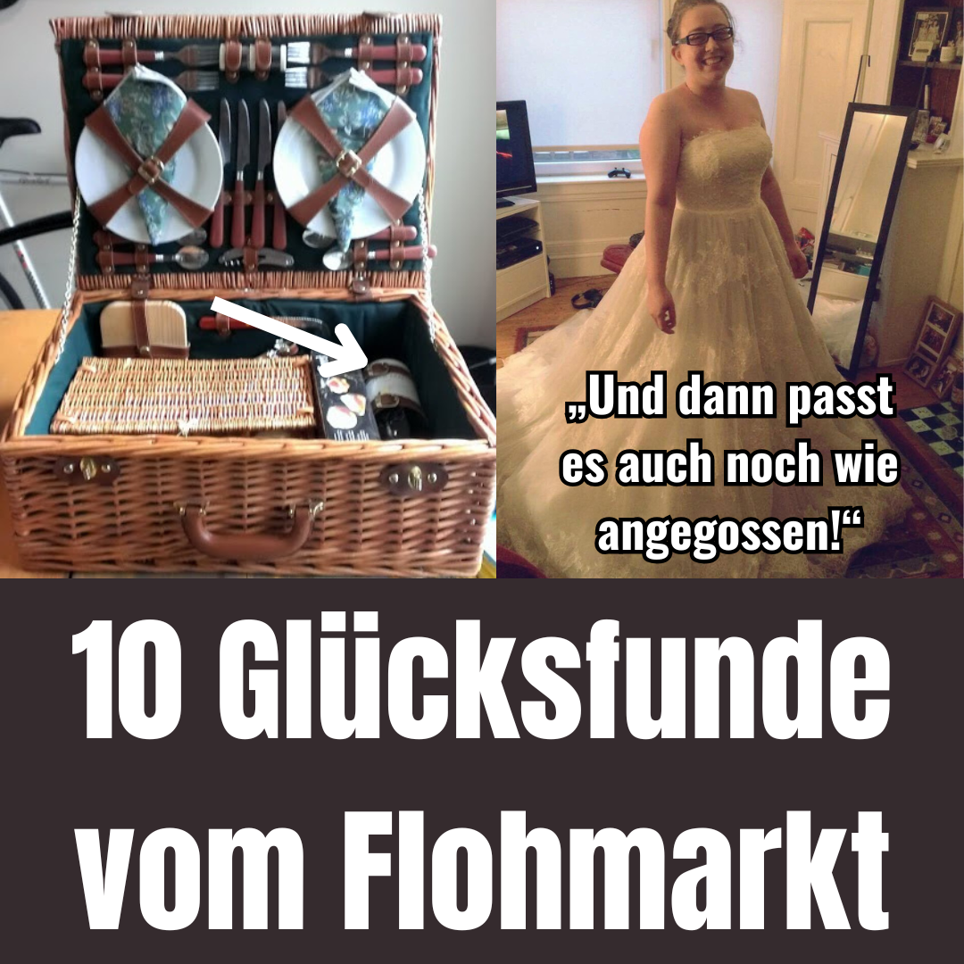 10 Glücksfunde vom Flohmarkt